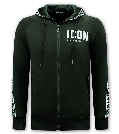 TopStar Heren Trainingspak ICON - Joggingpak Heren - 3551 - Zwart