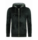 True Rise Joggingpak voor Heren - Teddy Huispak - 1117 - Zwart