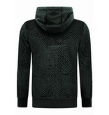 True Rise Joggingpak voor Heren - Teddy Huispak - 1117 - Zwart