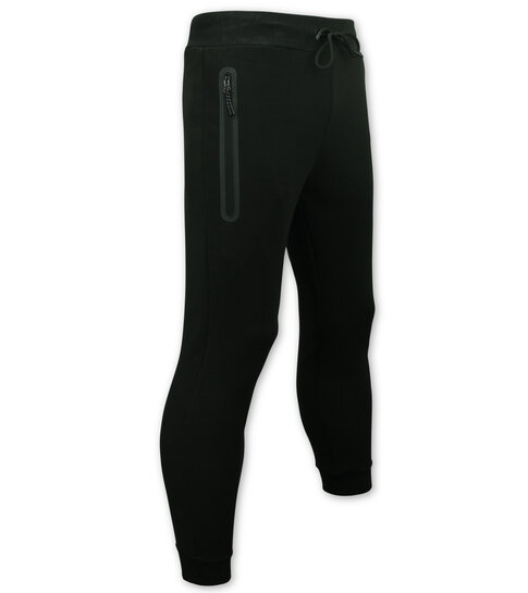 True Rise Heren Trainingspakken - Joggingspak Heren - 147 - Zwart/Groen