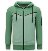 True Rise Heren Tracksuit - Joggingpak Heren Volwassenen - 147 - Groen