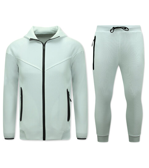 True Rise Tracksuit Heren - Huispak voor Mannen - 148 - Wit