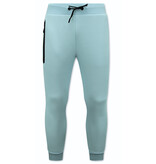 True Rise Heren Trainingspakken Volwassenen - Joggingpak voor Mannen - 148 - Blauw