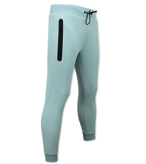 True Rise Heren Trainingspakken Volwassenen - Joggingpak voor Mannen - 148 - Blauw