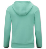 True Rise Joggingpak Heren Volwassenen - Heren Huispak - 148 - Groen