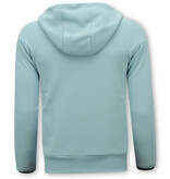 True Rise Heren Trainingspakken Volwassenen - Joggingpak voor Mannen - 148 - Blauw