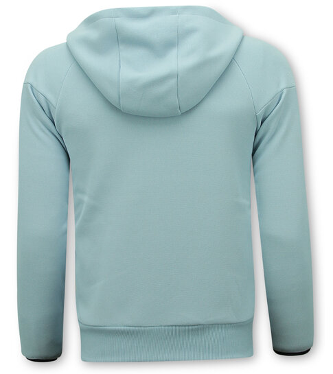 True Rise Heren Trainingspakken Volwassenen - Joggingpak voor Mannen - 148 - Blauw