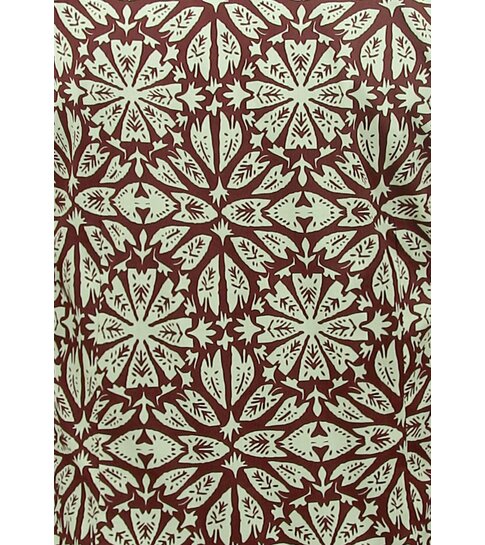 Bread & Buttons Heren Overhemden Lange Mouw - Blouse Heren Volwassenen - Slim Fit - Bordeaux