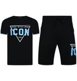 True Rise Zomerset Heren ICON - Twinset ICON - Combisets - 11818 - Zwart/ Blauw