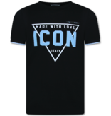 Top Star Zomerset Heren ICON - Twinset ICON - Combisets - 11818 - Zwart/ Blauw