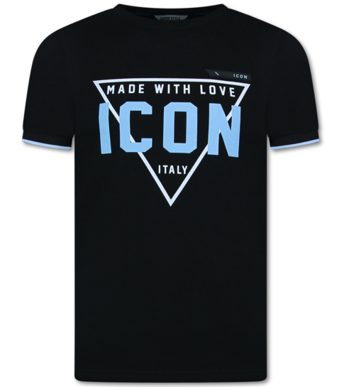 True Rise Zomerset Heren ICON - Twinset ICON - Combisets - 11818 - Zwart/ Blauw