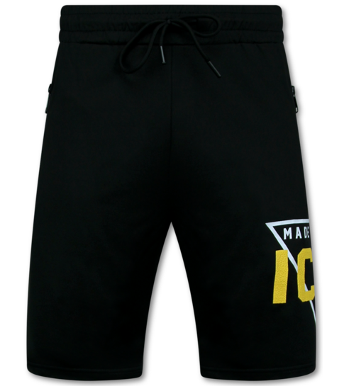 Top Star Zomerset Heren ICON - Twinset ICON - Combisets - 11818 - Zwart/ Geel