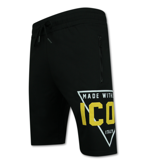 Top Star Zomerset Heren ICON - Twinset ICON - Combisets - 11818 - Zwart/ Geel