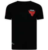 Top Star BULLS  Zomer set Heren - Twinset BULLS - Combisets - 1685 - Rood/ Zwart