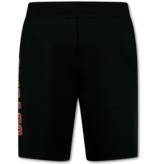 TopStar BULLS  Zomer set Heren - Twinset BULLS - Combisets - 1685 - Rood/ Zwart