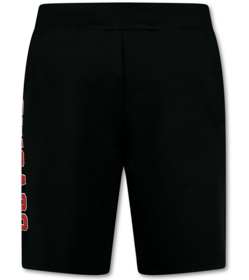 TopStar BULLS  Zomer set Heren - Twinset BULLS - Combisets - 1685 - Rood/ Zwart