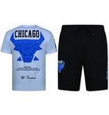 Top Star BULLS  Zomerset Heren - Twinset BULLS - Combisets - 1685 - Wit/ Zwart