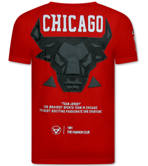 Top Star BULLS  Zomerset Heren - Twinset BULLS - Combisets - 1685 - Rood