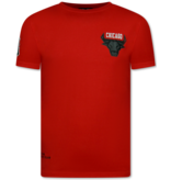 Top Star BULLS  Zomerset Heren - Twinset BULLS - Combisets - 1685 - Rood