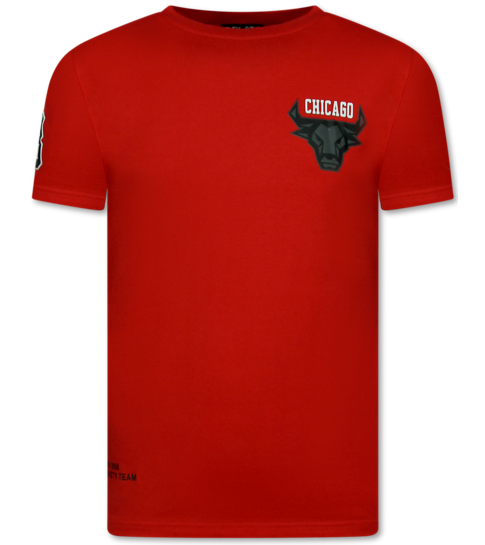 Top Star BULLS  Zomerset Heren - Twinset BULLS - Combisets - 1685 - Rood