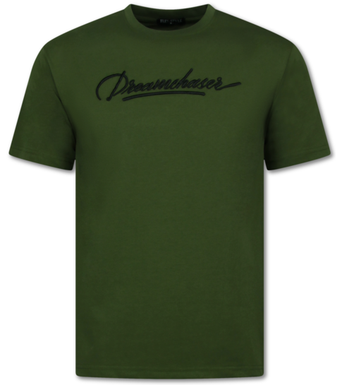 TopStar Oversized T shirt Heren - Tshirts Heren Grappig - DreamChaser - 687 - Groen