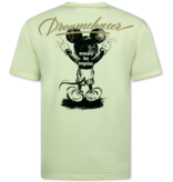 Top Star Oversized T shirt Heren - Heren Tshirt met Opdruk - DreamChaser - 687 - Beige
