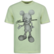 Heren Tshirt met Opdruk - Oversized T shirt Heren - Mouse - 699 - Geel