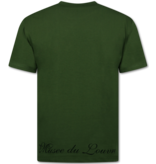 True Rise Tshirts Heren Grappig - Oversized T shirt Heren - Funny Shirt Mouse - 699 - Groen