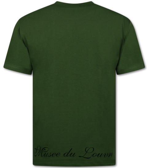 True Rise Tshirts Heren Grappig - Oversized T shirt Heren - Funny Shirt Mouse - 699 - Groen