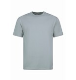 New Ment T shirt Heren Oversized  - Effen T-shirt  Blanco - 6530 - Grijs