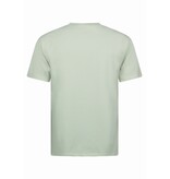 True Rise T shirt Heren Oversized  - Effen T-shirt  Blanco - 6530 - Beige