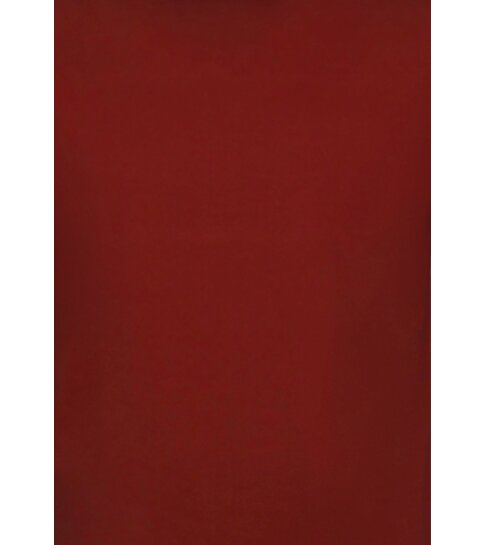 True Rise T shirt Heren Oversized  - Effen T-shirt  Blanco - 6530 - Bordeaux