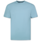 T shirt Heren Oversized  - Effen T-shirt  Blanco - 6530 - Blauw