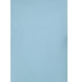 True Rise T shirt Heren Oversized  - Effen T-shirt  Blanco - 6530 - Blauw