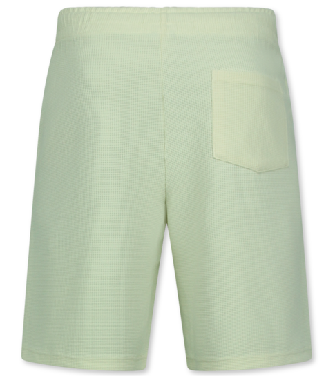 ENOS Zomerset Heren - Ribbed  Oversized - Two Piece Setje - Twinset - Co ord Set - 918 - Beige