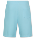ENOS Zomer Set Heren - Ribbed  Oversized - Two Piece Setje - Twinset - Co ord Set - 918 - Turquoise
