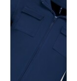 Baker's Heren Vesten met Rits  - Zonder Capuchon - Sweatvest Heren - 579 - Blauw