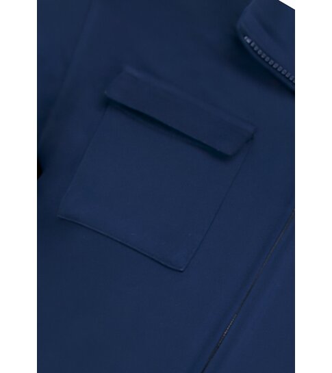 Baker's Heren Vesten met Rits  - Zonder Capuchon - Sweatvest Heren - 579 - Blauw