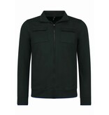 Baker's Heren Vesten met Rits  - Zonder Capuchon - Sweatvest Heren - 579 - Zwart
