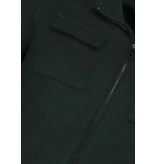Baker's Heren Vesten met Rits  - Zonder Capuchon - Sweatvest Heren - 579 - Zwart