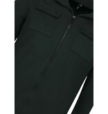 Baker's Heren Vesten met Rits  - Zonder Capuchon - Sweatvest Heren - 579 - Zwart