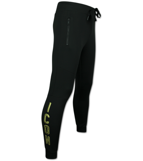 True Rise Joggingpak ICON -  Trainingspakken Heren - ICON Huispak Heren -  11575 - Zwart/ Goud