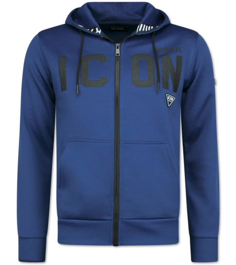 TopStar ICON Huispak Heren -  Trainingspak Volwassenen - Joggingpak Heren - Set Heren -  11677 - Blauw