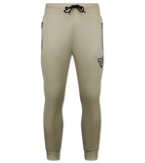 True Rise ICON Joggingpak Heren -  Trainingspak Volwassenen - Huispak - Set Heren -  11677 - Bruin