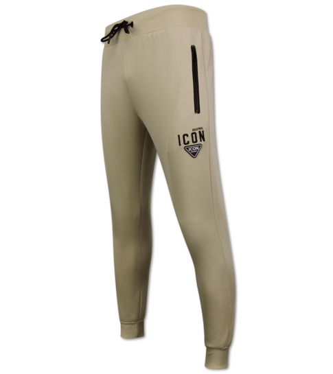 True Rise ICON Joggingpak Heren -  Trainingspak Volwassenen - Huispak - Set Heren -  11677 - Bruin