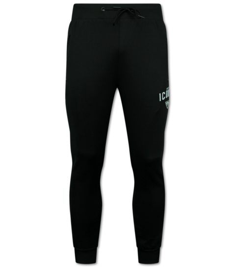 True Rise ICON Trainingspak Heren - Joggingpak Volwassenen - Huispak - Set Heren -  11677 - Zwart