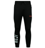 True Rise  ICON  Joggingpakken Heren  - Trainingspakken  - Huispakken Heren Volwassenen -  11759 - Wit/Zwart