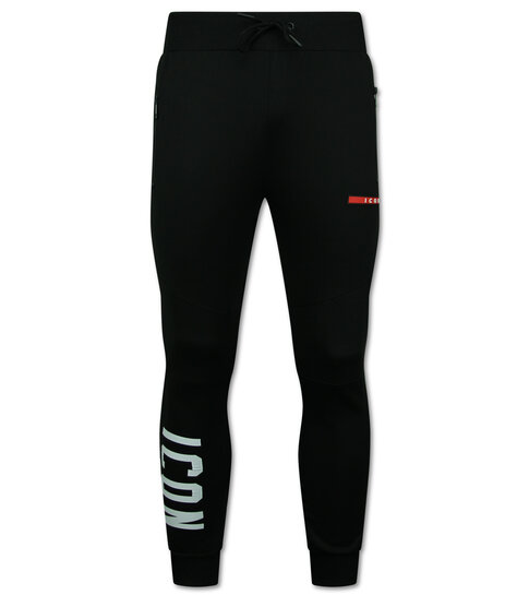 True Rise  ICON  Joggingpakken Heren  - Trainingspakken  - Huispakken Heren Volwassenen -  11759 - Wit/Zwart