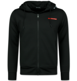 True Rise  ICON Trainingspakken  - Joggingpakken Heren - Huispakken Heren Volwassenen -  11759 - Zwart