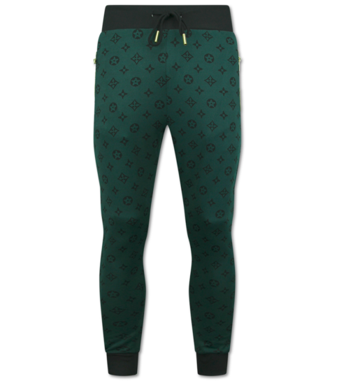 True Rise Joggingpak Heren Volwassenen - Trainingspak Heren - Huispak Heren - Twinset - 5036 - Groen